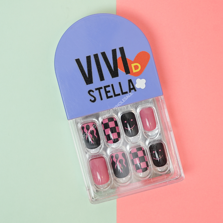 Game Set- Soft Gel Nails Press On Nails by Sniqowholesale.com