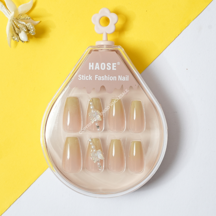 Soft Sunset- Press On Nails by Sniqowholesale.com